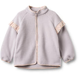 Wheat Lavender Rain Fleece Jacka Ellena