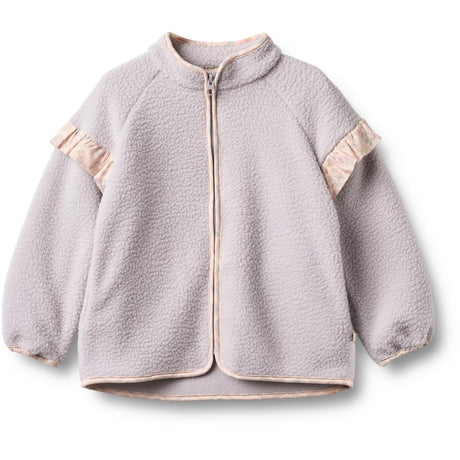 Wheat Lavender Rain Fleece Jacka Ellena