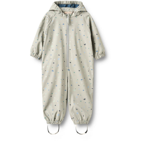 Wheat Light Flint Letters Rainsuit Mika