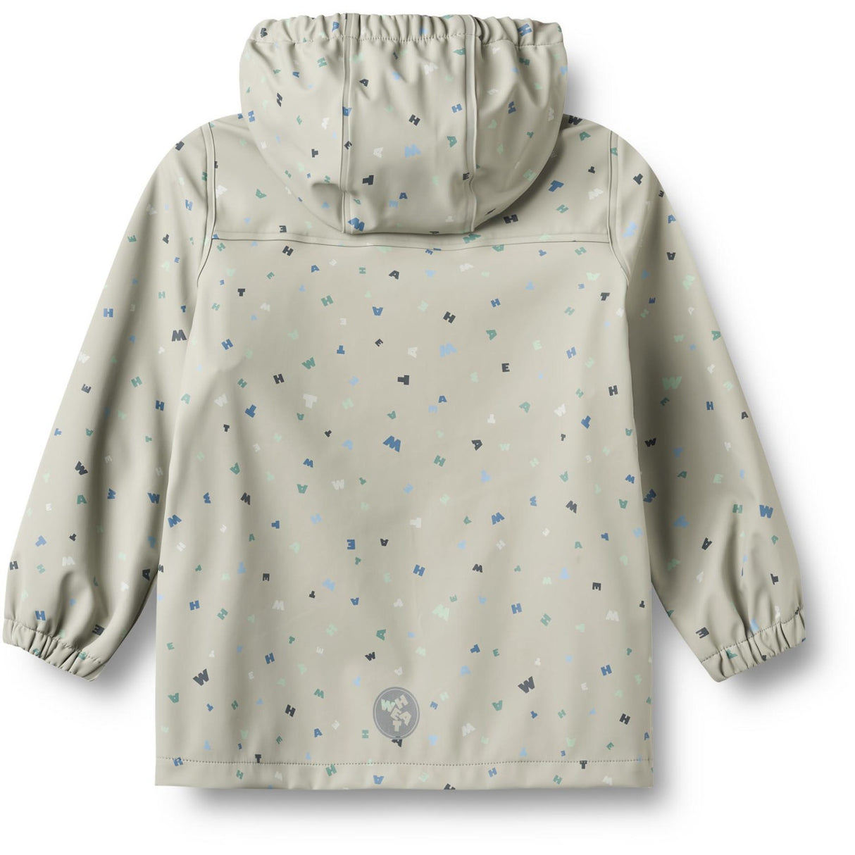 Wheat Light Flint Letters Regnkläder Ollo Jacket