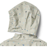 Wheat Light Flint Letters Regnkläder Ollo Jacket