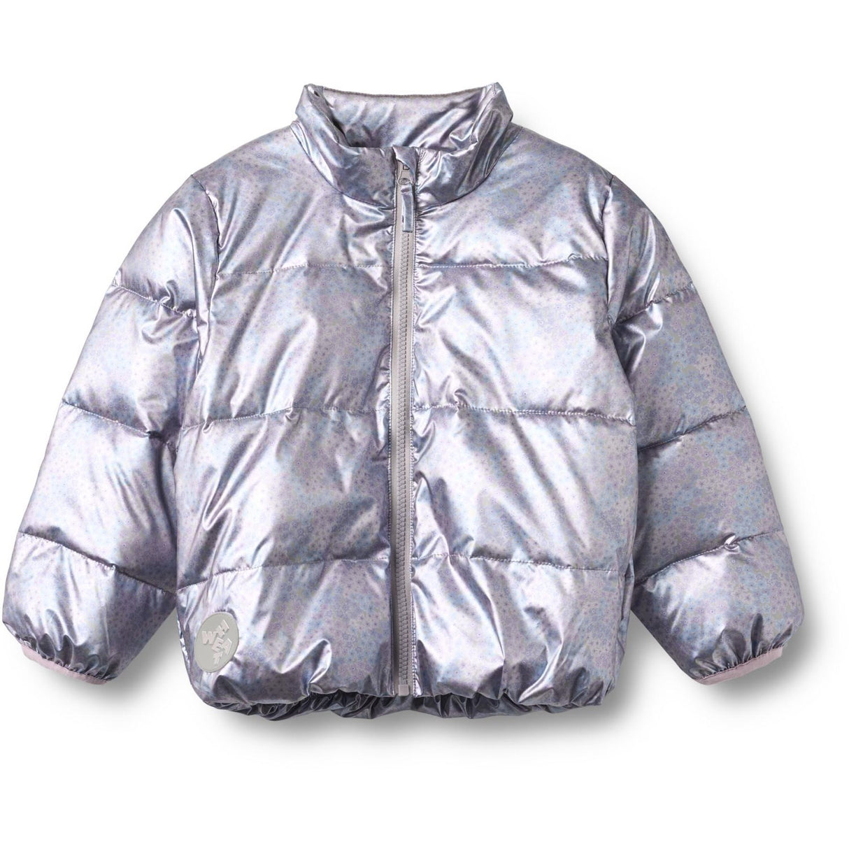 Wheat Silver Sky Flower Lightweight Puffer Jacka Ullu