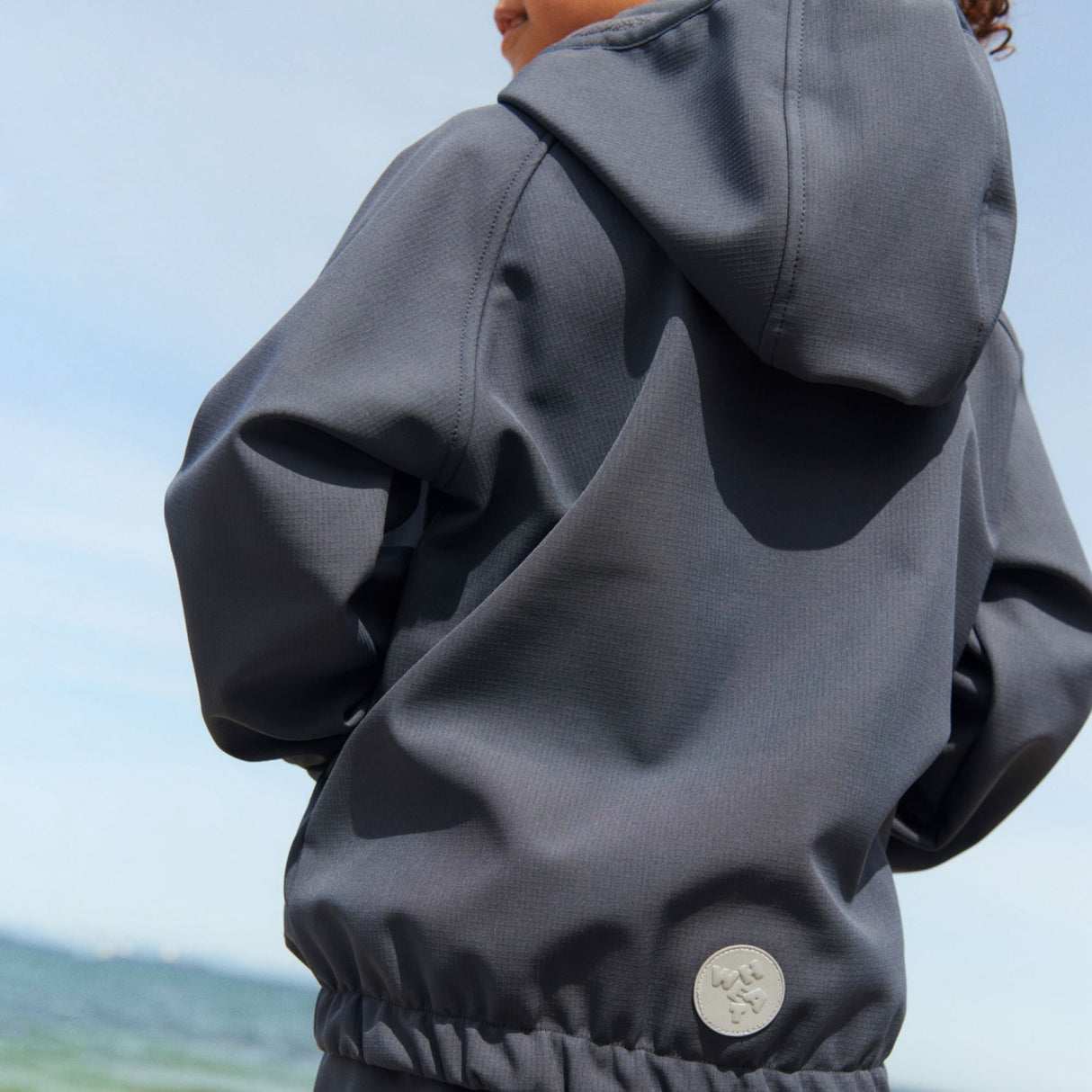 Wheat Greyblue Softshell Jacka Alleo