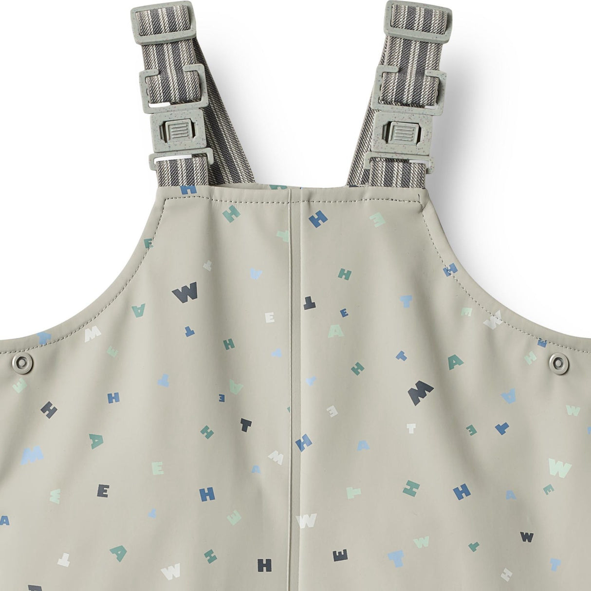 Wheat Light Flint Letters Regnkläder Charlo Overall