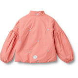 Wheat Red Check Lightweight Puffer Jacka Sola