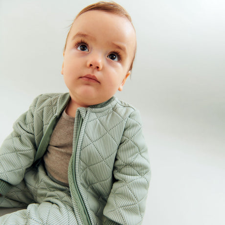 Wheat Green Stripe Thermo Jacket Loui