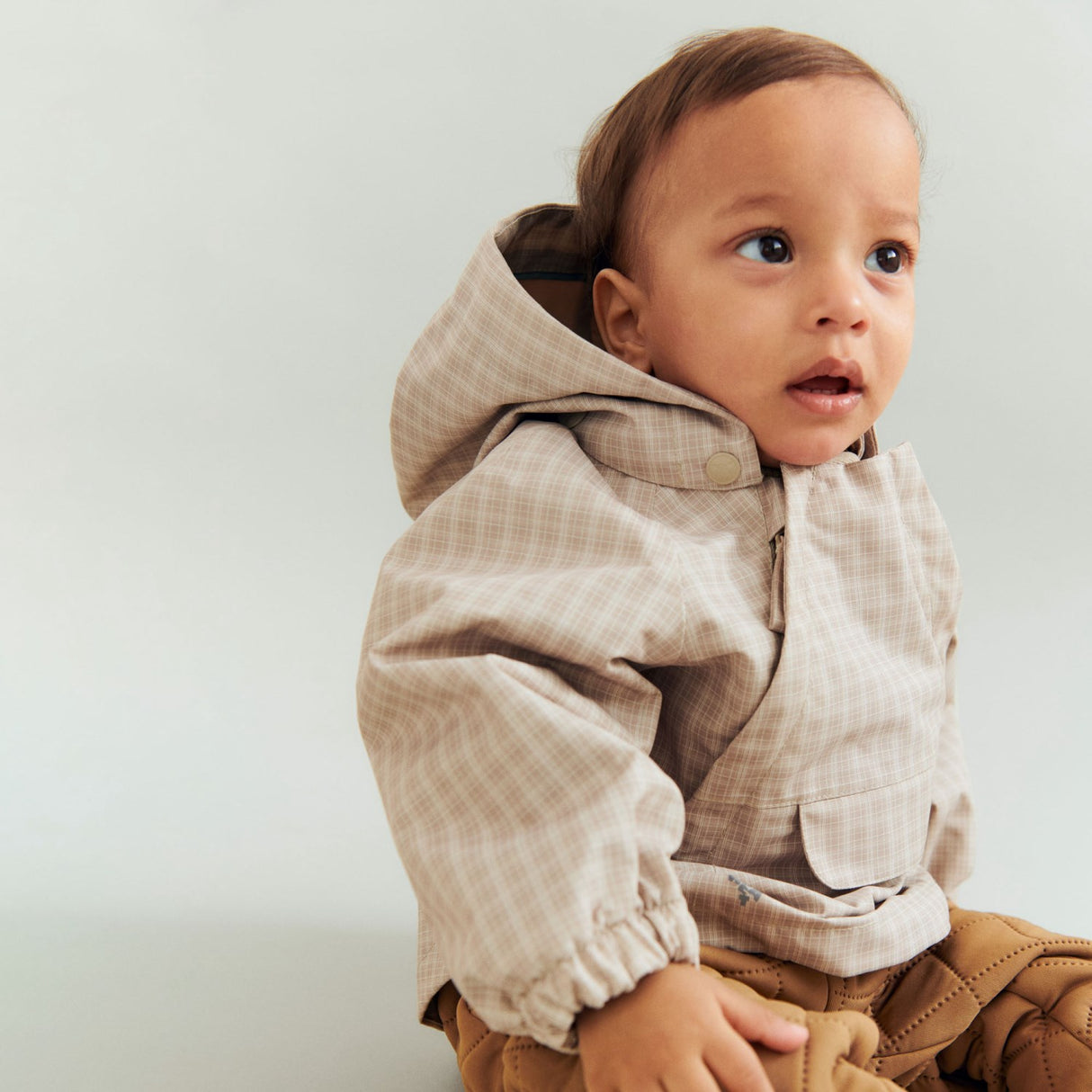 Wheat Stone Check Jacka Sveo