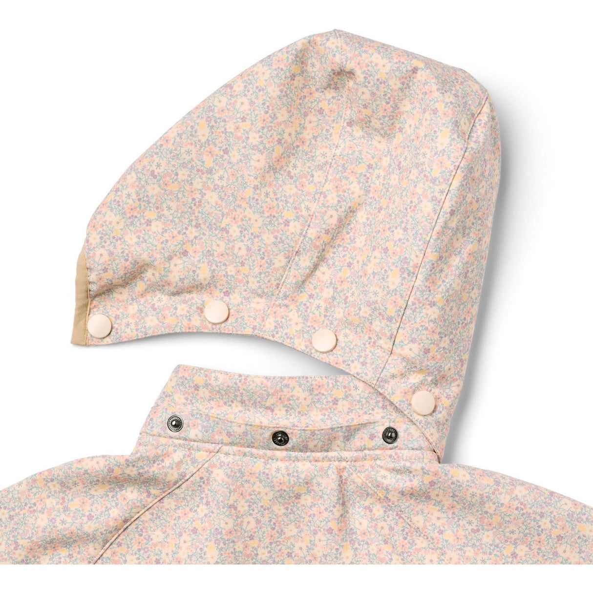 Wheat Rose Shadow Flowers Softshell Jacka Mitta