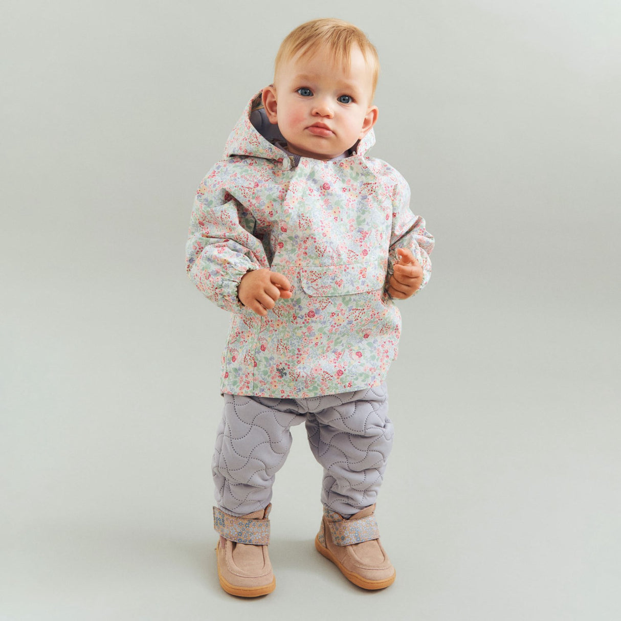 Wheat Cool Sky Flowers Jacka Sveo