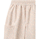 Wheat Rose Shadow Flowers Softshell Trackpants Minno