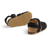 Wheat Black Sandal Izzy