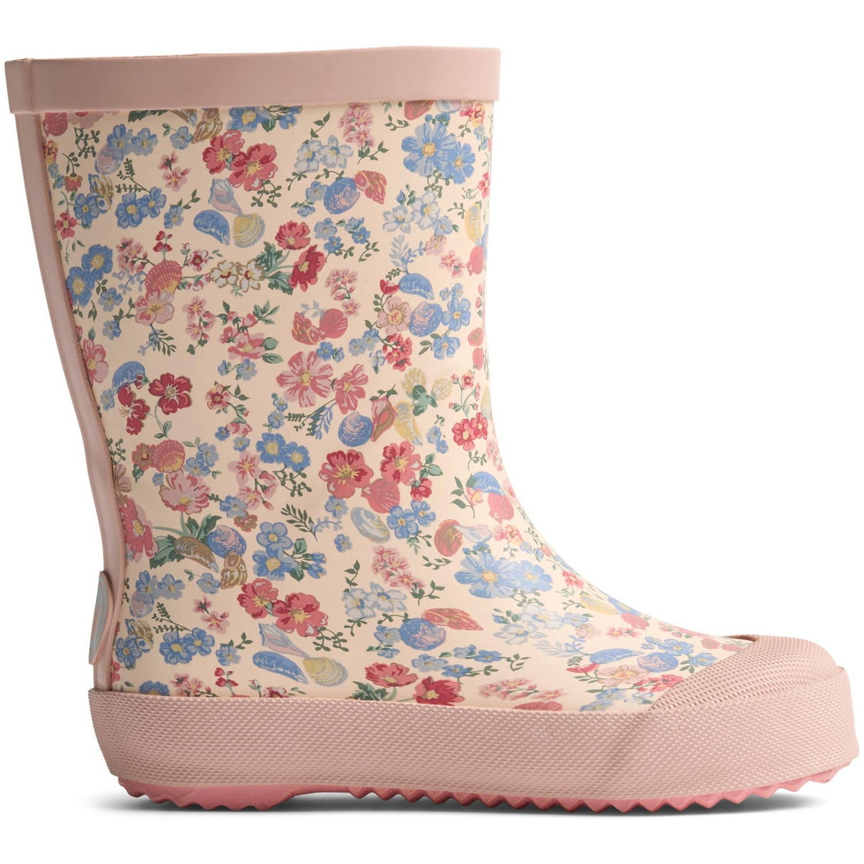 Wheat Flowers And Seashells Rubber Stövlar Muddy