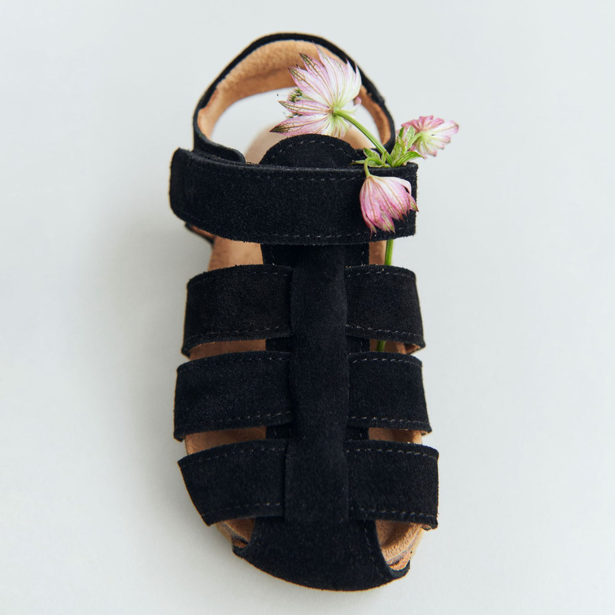 Wheat Black Sandal Izzy