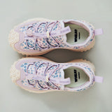 Wheat Powder Blue Flowers Sneaker Billie