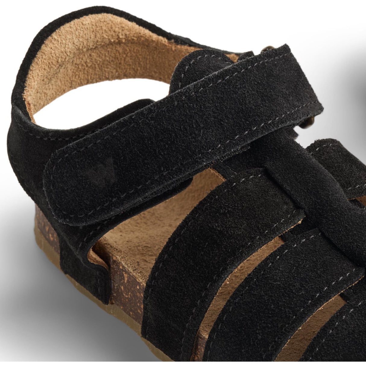 Wheat Black Sandal Izzy