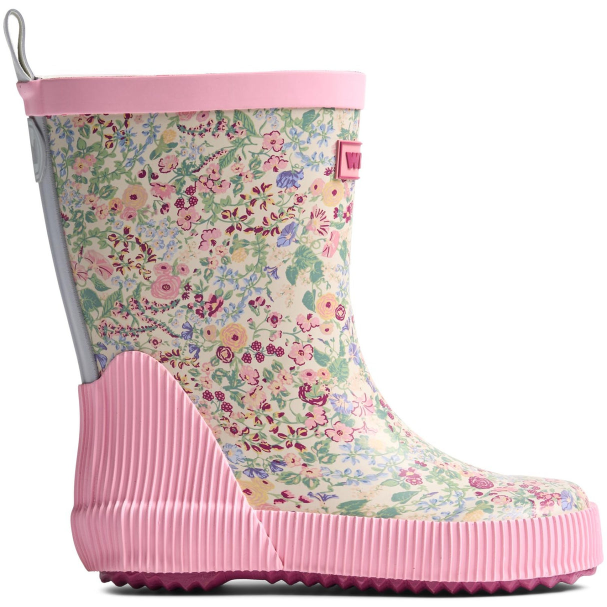 Wheat Cool Sky Flowers Rubber Stövlar Welly