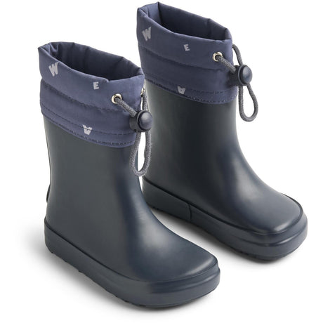 Wheat Navy Barefoot Rubber Stövlar Zerro