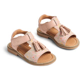 Wheat Coral Flowers Sandal Pil