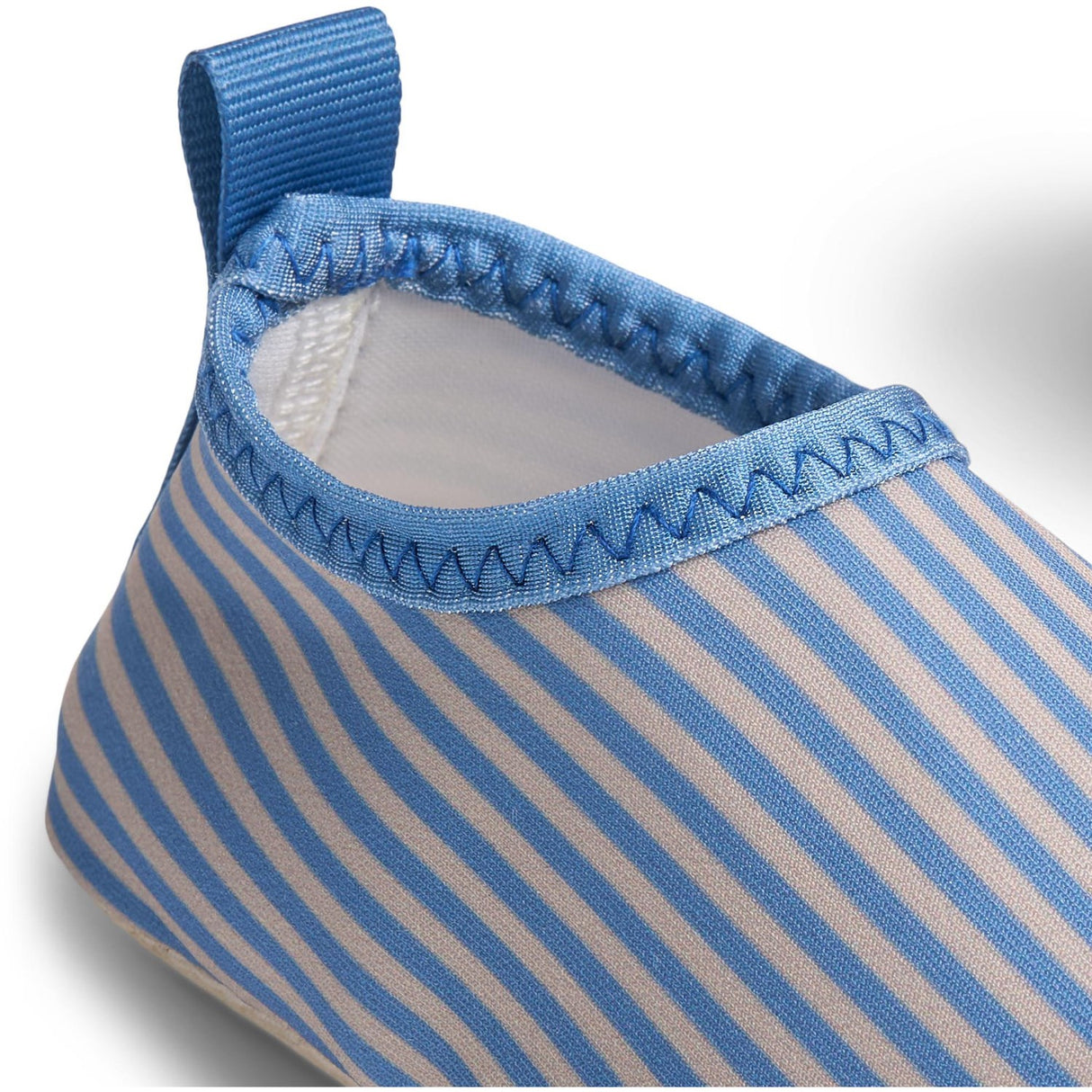 Wheat Blue Swim Stripe Swimshoe Dolphin