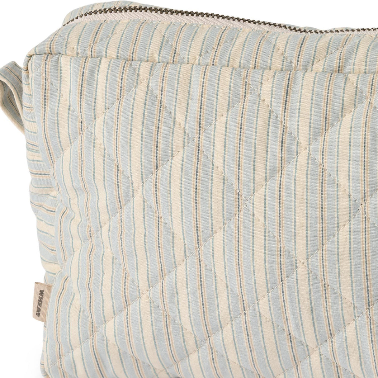 Wheat Blue Ocean Stripe Wash Väska Small Ziggy