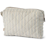 Wheat Blue Ocean Stripe Wash Väska Small Ziggy