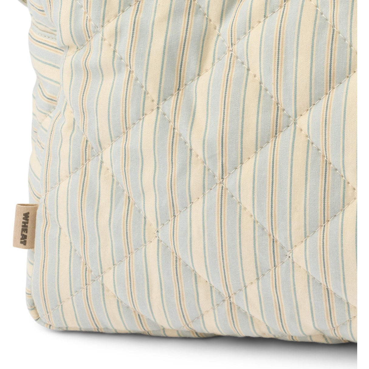 Wheat Blue Ocean Stripe Wash Väska Large Ziggi