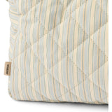 Wheat Blue Ocean Stripe Wash Väska Large Ziggi