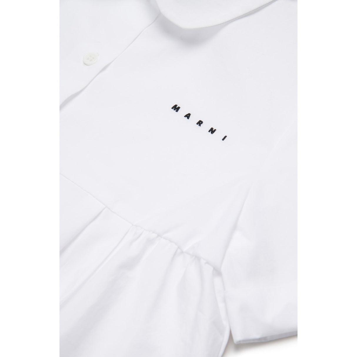 Marni White Pikétröja T-shirt