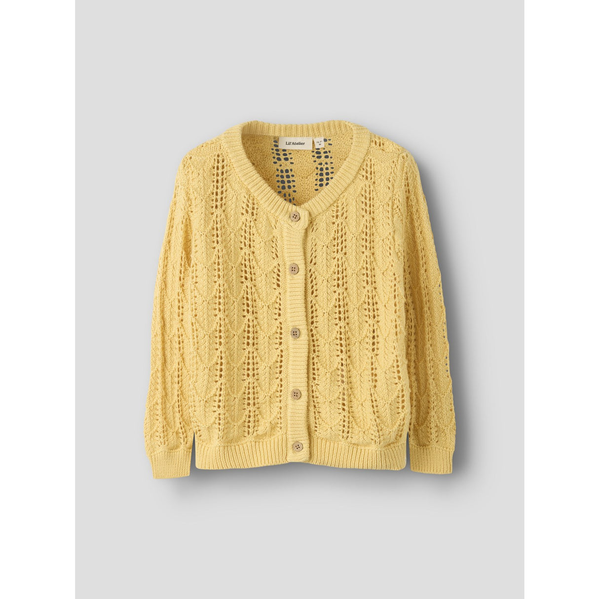Lil'Atelier Sahara Sun Nmffea Ls Stickad Card Lil