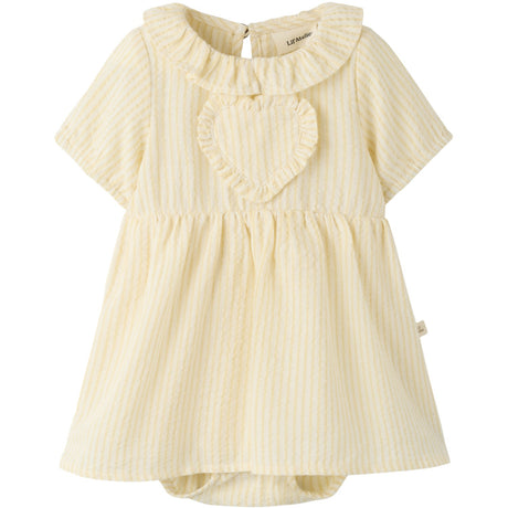 Lil'Atelier Coconut Milk Sahara Sun Nbffolly Ss Body Klänning Lil