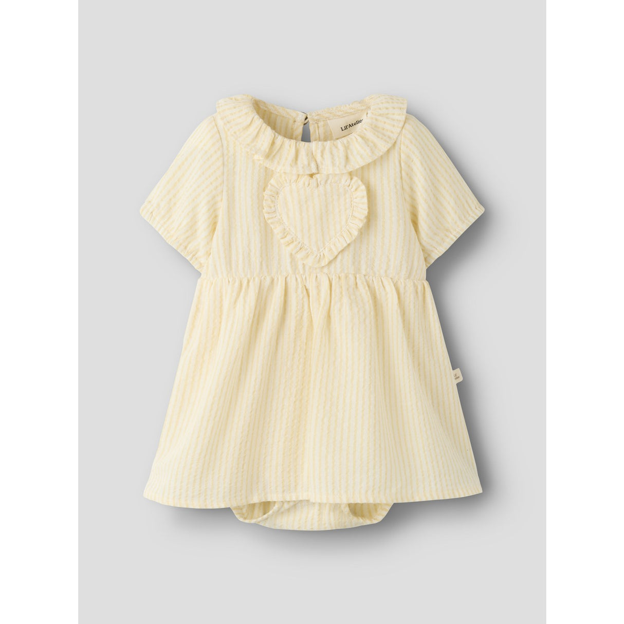 Lil'Atelier Coconut Milk Sahara Sun Nbffolly Ss Body Klänning Lil