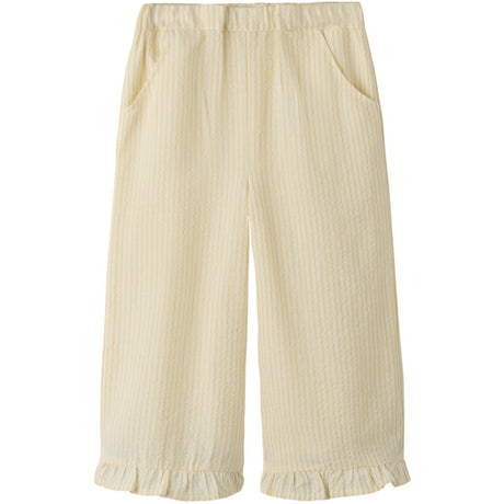 Lil'Atelier Coconut Milk Sahara Sun Nmffolly Wide Byxor Lil