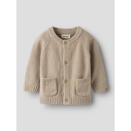 Lil'Atelier Oxford Tan Nbmfogon Ls Stickad Card Lil