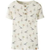 Lil'Atelier Coconut Milk Sea Animals Nmmlavo Esi Ss Slim Topp Lil