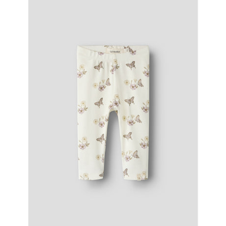 Lil'Atelier Coconut Milk Flower Nbflayo See Slim Leggings Lil