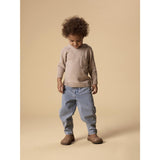 Lil'Atelier Oxford Tan Nmmfogon Ls Stickad Lil