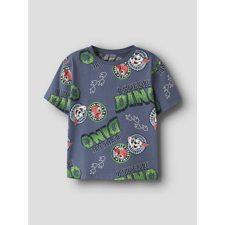 Name It Vintage Indigo Nmmjok Paw Ss Nreg Topp Cplgm