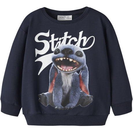 Name It Navy Blazer Nmmjaze Stitch Nreg Sweat Unb Wdi