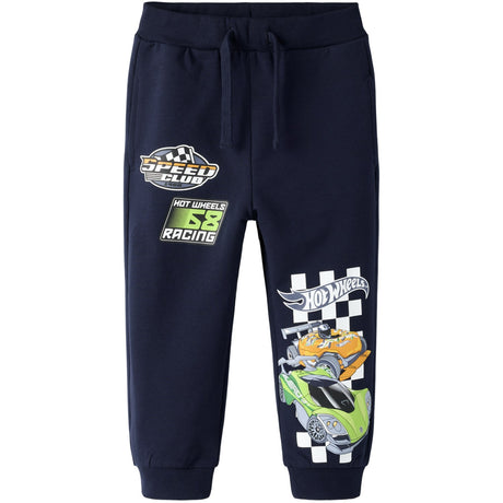 Name It Navy Blazer Nmmjerry Hotwheels Nreg Swe Byxor Unb Mat