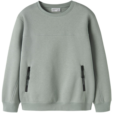 Name It Green Milieu Nkmleo Ls Nreg Sweat Bru