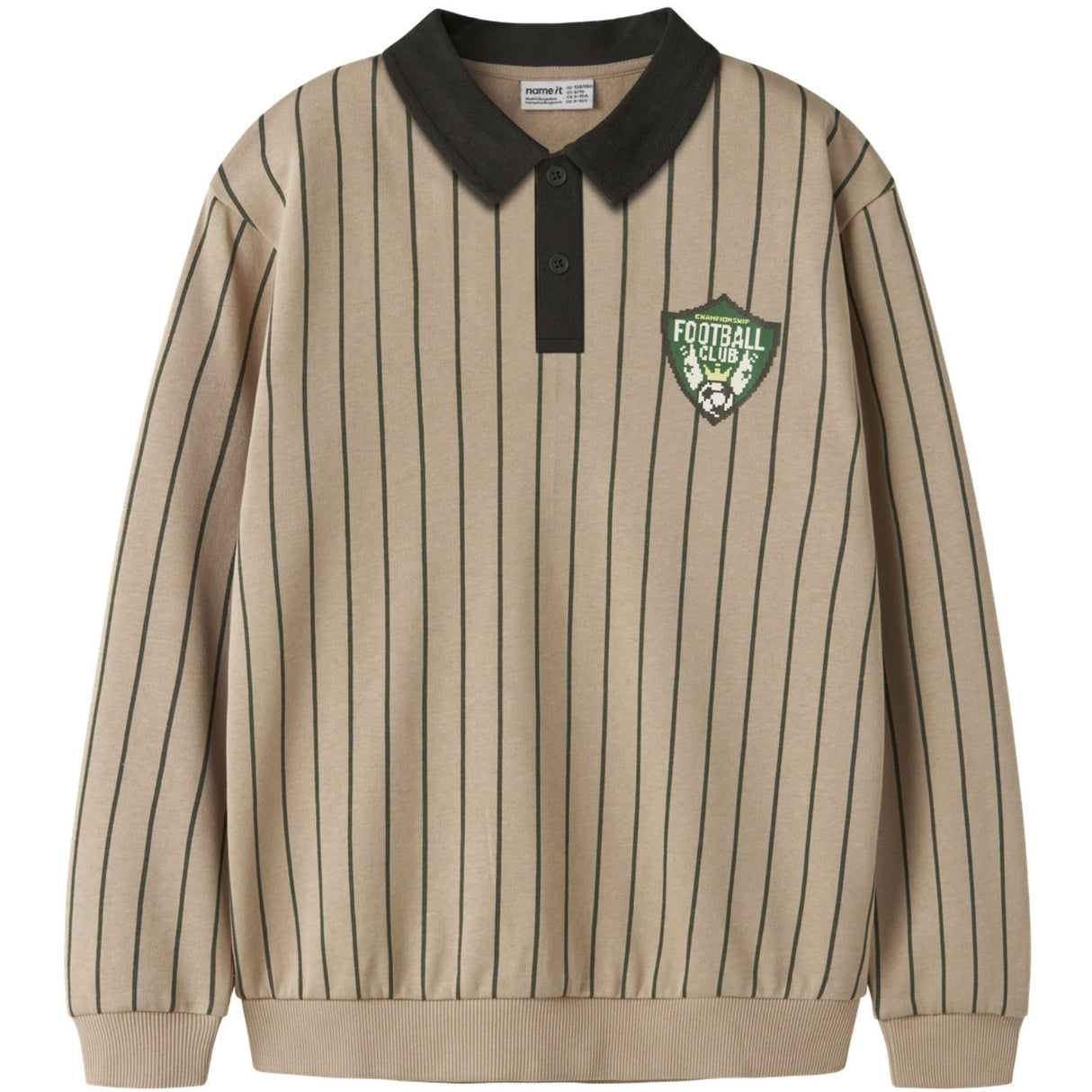 Name It Sesame Nkmlester Ls Nreg Pikétröja Sweat Bru Box