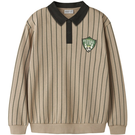 Name It Sesame Nkmlester Ls Nreg Pikétröja Sweat Bru Box
