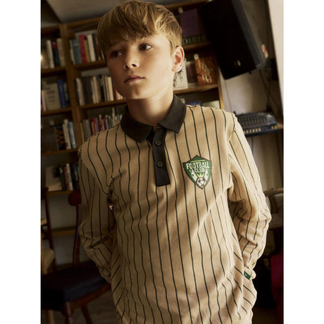 Name It Sesame Nkmlester Ls Nreg Pikétröja Sweat Bru Box