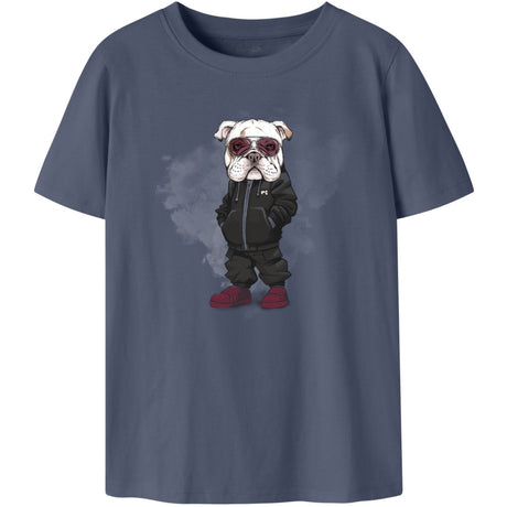Name It Vintage Indigo Nkmlegu Ss Topp