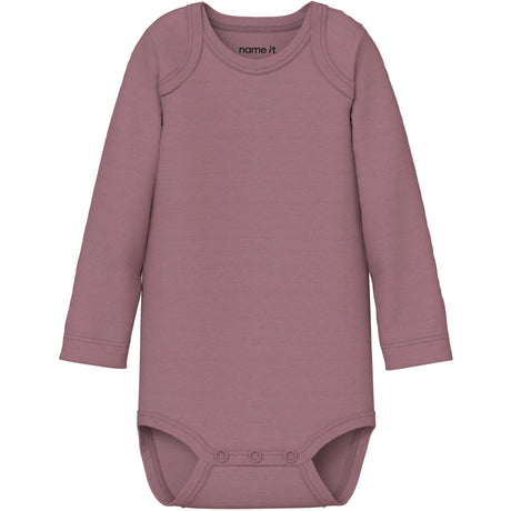 Name It Violet Ice Nbfbody 3P Ls Violetflower Noos