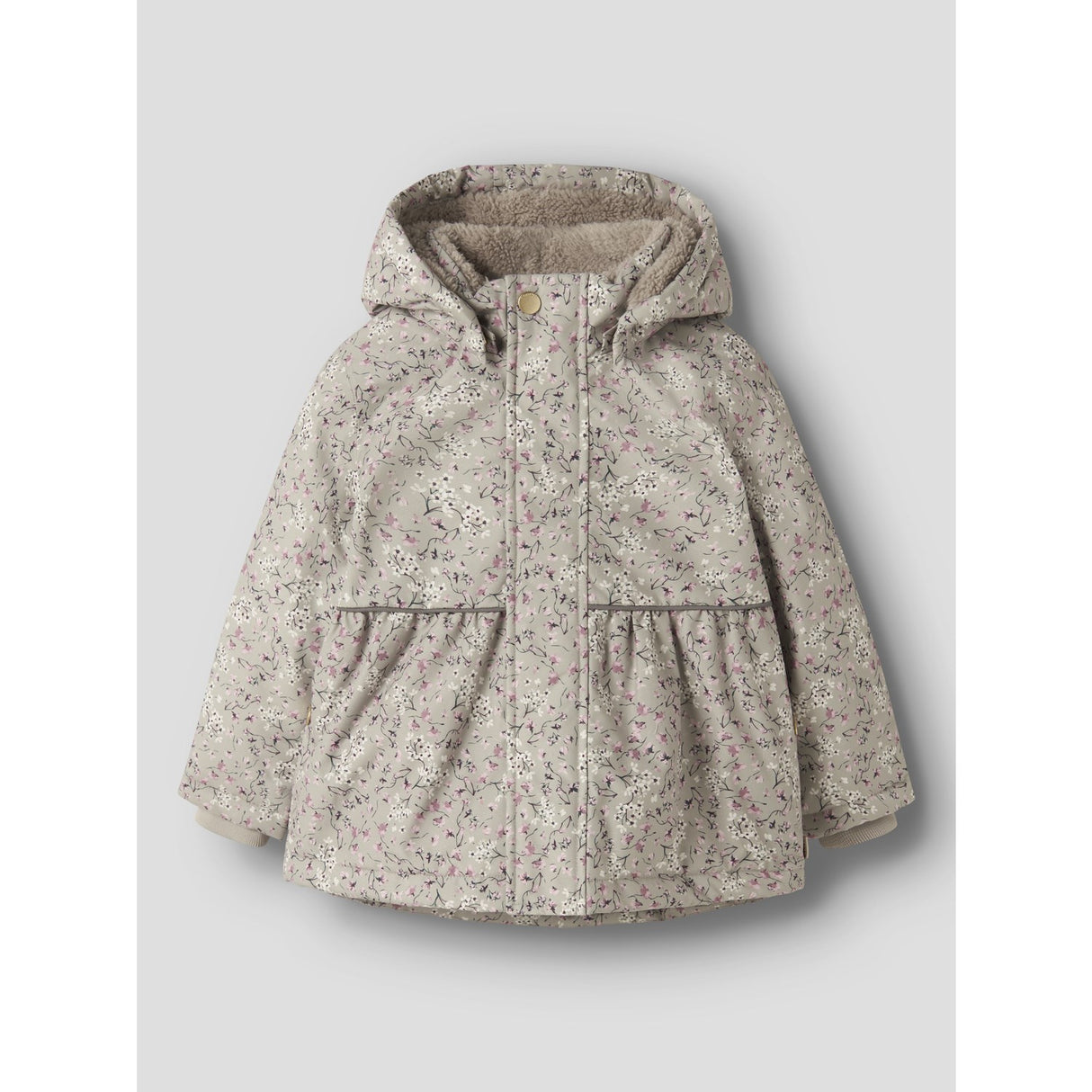 Name It Pure Cashmere Nmfsnow05 Jacka Aop 1Fo