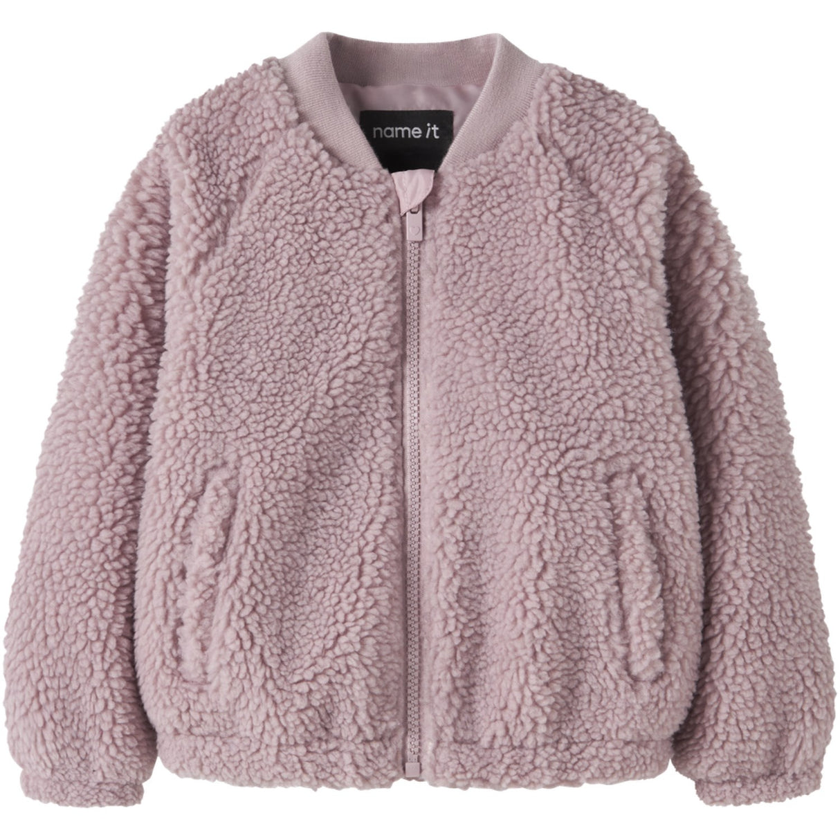 Name It Violet Ice Nmfmiffy Sherpa Jacka