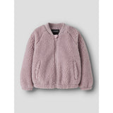 Name It Violet Ice Nmfmiffy Sherpa Jacka