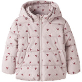 Name It Violet Ice Bows Nmfmonday Puffer Jacka