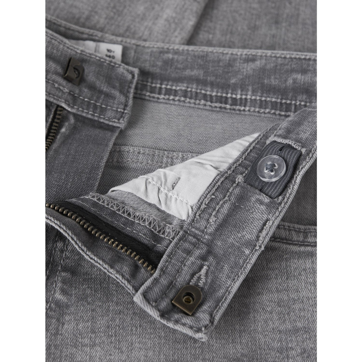 Name It Medium Grey Denim Nkmryan Straight Jeans 8809-Md Tb